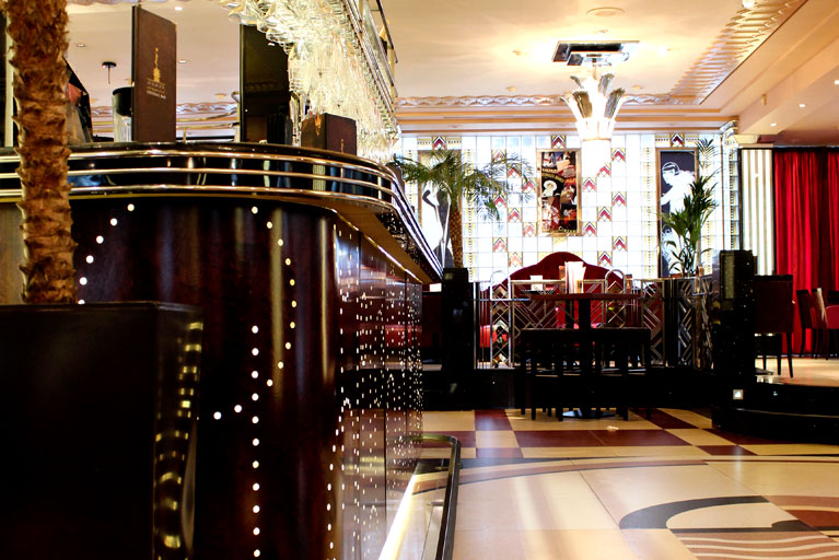 Inside Bibis - the bar