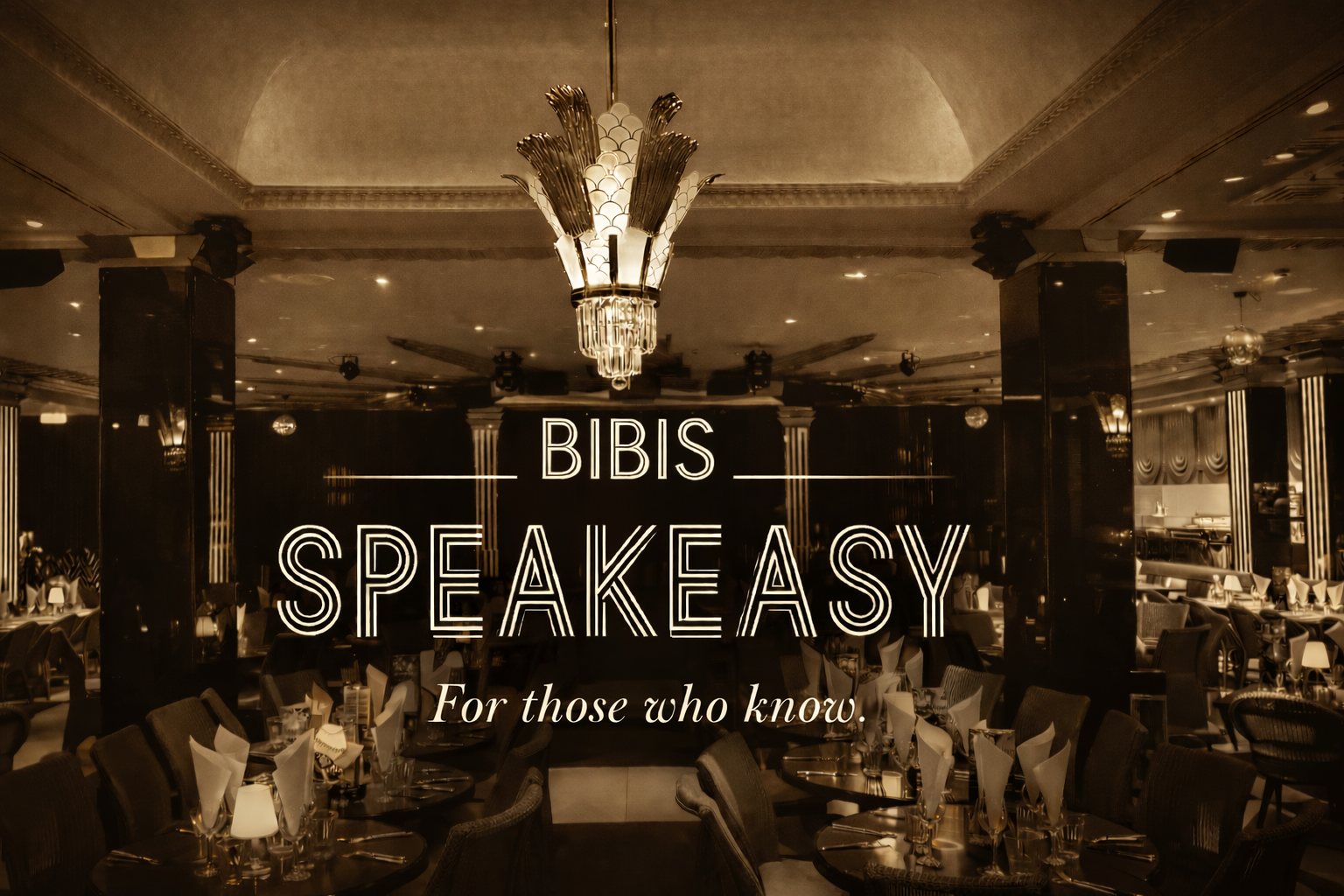 Bibis Speakeasy: Live Music Dinner & Cocktails | Leeds